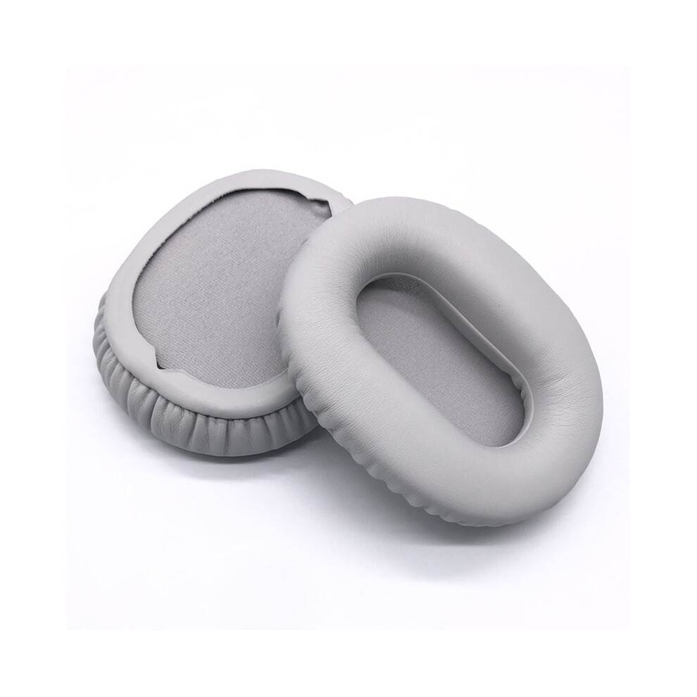 (Grey) 1 Pair For Sony Wh-Ch710n Ch720n Protein Leather Headphone Ear Cushions Replacement Earpads Grey 6914289187946