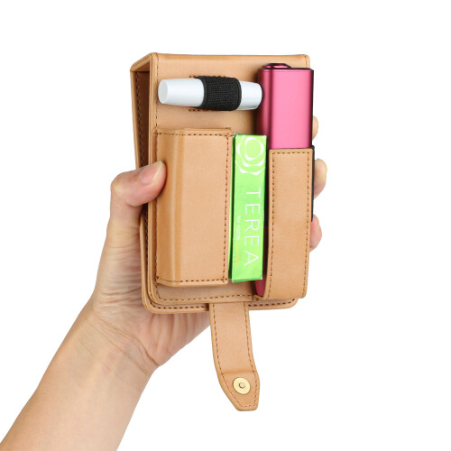 (Denim Dark Blue) For IQOS Iluma One Multi Protective Case E-Cigarette Holder Storage Bag 1