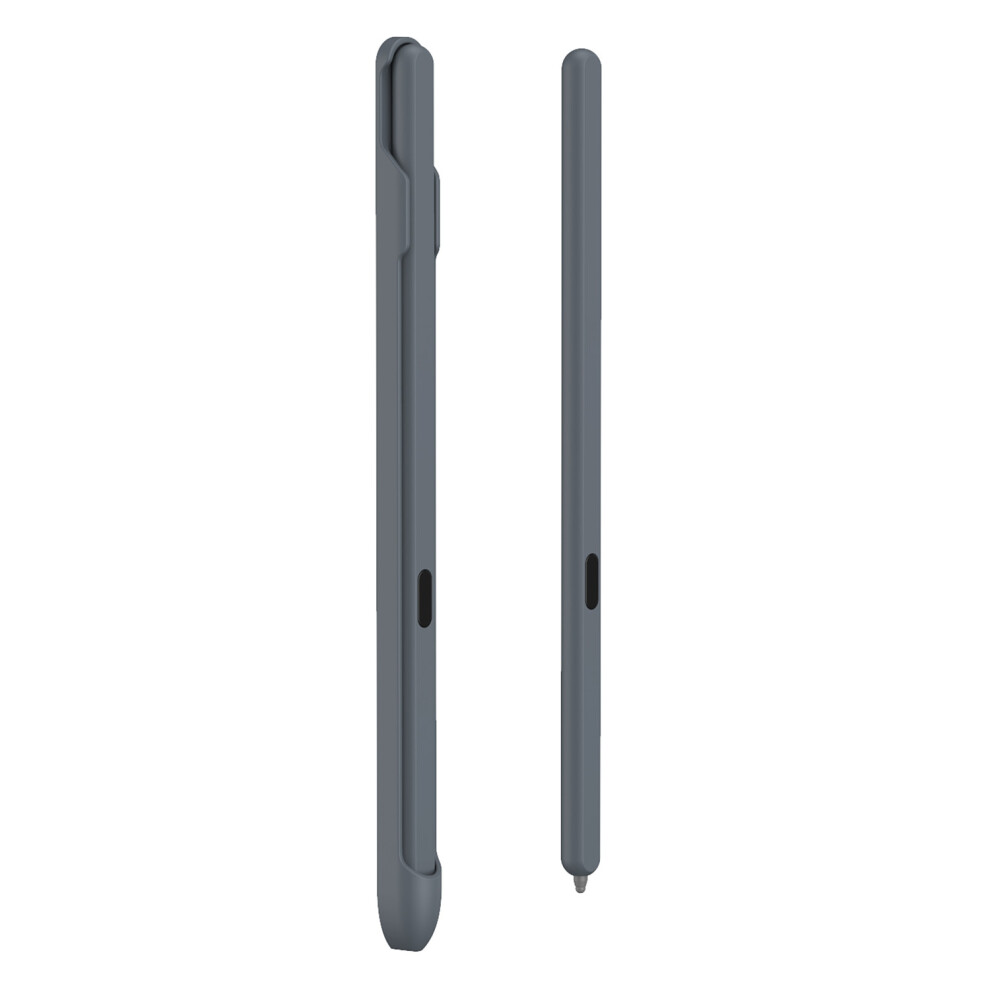 (Grey) For Samsung Galaxy Z Fold6 5G Z Fold5 5G Z Fold4 5G Z Fold3 5G Electromagnetic Pen Stylus With Pen Slot Grey 6914280961071
