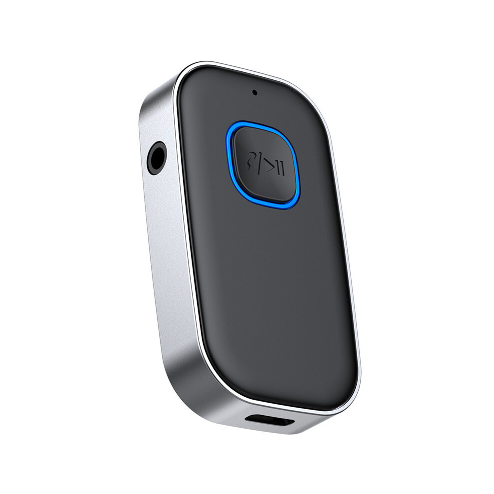 J22 Wireless Car Bluetooth-Compatible Adapter Built-In Microphone Hands-Free Call Audio Receiver With 3.5Mm Aux Port 6914284080334