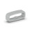 (Grey) Watch Band Strap Loop Universal 20mm Retainer Fastener Ring Silicone Watch Holder 1