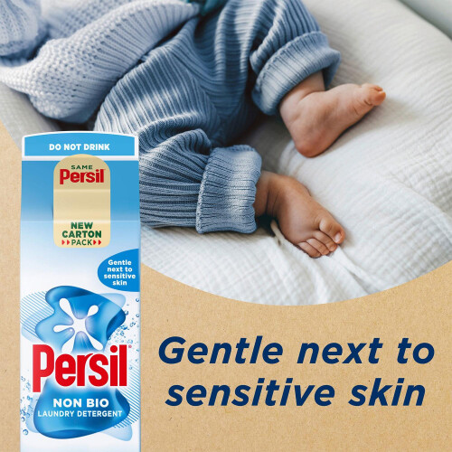 Persil (Non-Bio) Persil Gentle Fabric Clean Laundry 35 Washes Detergent 945ml, 6pk 1