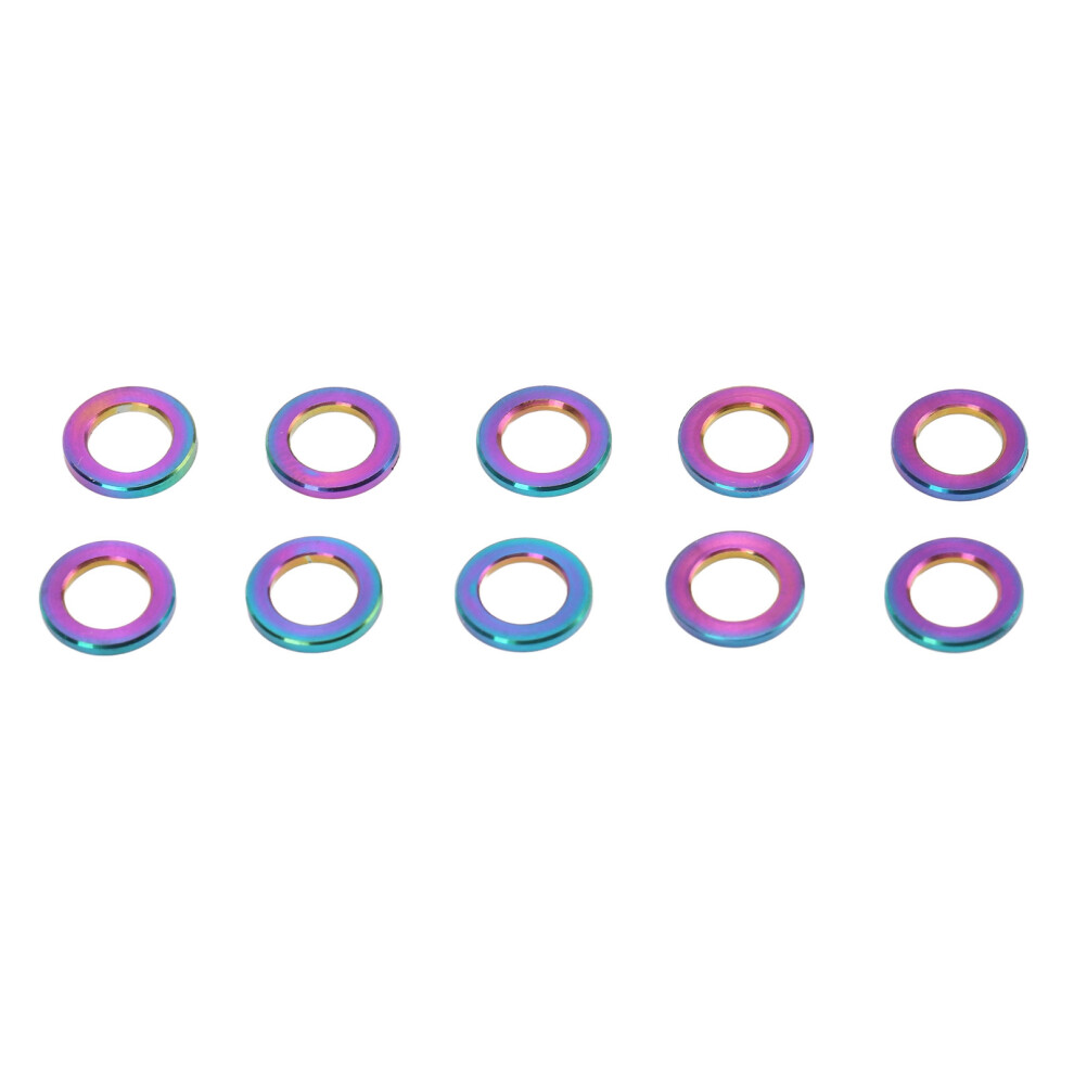 10Pcs M5 Risk 5Mm Bolt Washers Titanium Alloy 8320539813097