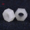100 pcs M2-M8 Nylon Hex Nut Metric Thread Hexagon 2