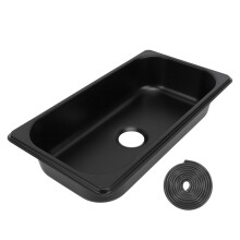 RV Sink 304 Stainless Steel 12.8x6.93x2.56in
