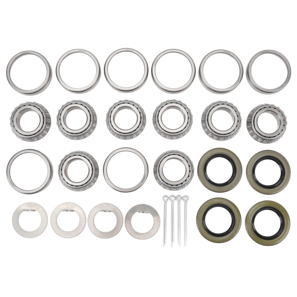4 Pcs Trailer Wheel Hub Bearings Kit Steel Alloy 8320539814551
