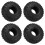 4pcs RC Rubber Tires 1.9 Inch Large Grip Universal 8