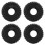 4pcs RC Rubber Tires 1.9 Inch Large Grip Universal 1