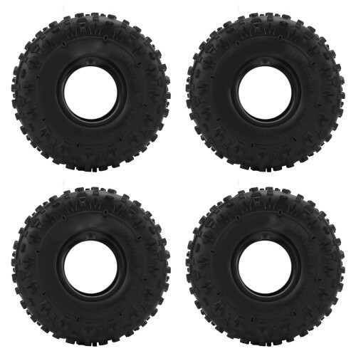 4pcs RC Rubber Tires 1.9 Inch Large Grip Universal