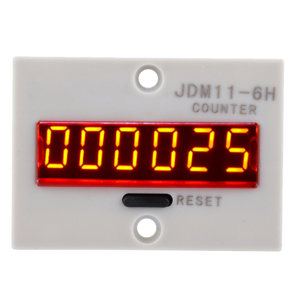 JDM11-6H No Voltage Counter 6 Digits Electronic