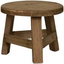 Wood Plant Stand, Multi-Function High Stool Flower Pot Holder, Indoor Gardening Shelf for Living Room Decoration