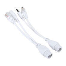 POE Adapter Kabel Wasserdichter Splitter Nicht Standard DC12V Weiß