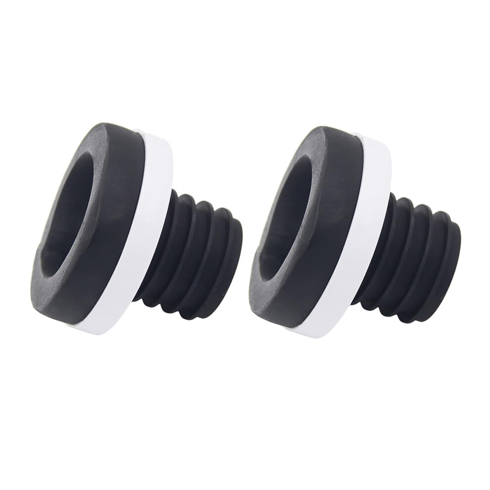 Rubber Gaskets For Toilet Flange - 2 Pack Odor & Leak Resistant Sealing Rings For Public Restroom Maintenance 6038364080264