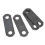 4 Pcs Trailer Leaf Spring Shackle Strap 2 5/8 Inch 3
