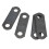 4 Pcs Trailer Leaf Spring Shackle Strap 2 5/8 Inch 2