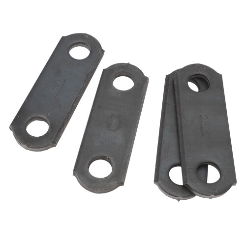 4 Pcs Trailer Leaf Spring Shackle Strap 2 5/8 Inch 1