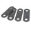 4 Pcs Trailer Leaf Spring Shackle Strap 2 5/8 Inch 5