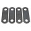4 Pcs Trailer Leaf Spring Shackle Strap 2 5/8 Inch 8