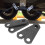 4 Pcs Trailer Leaf Spring Shackle Strap 2 5/8 Inch 11