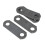 4 Pcs Trailer Leaf Spring Shackle Strap 2 5/8 Inch 10