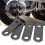 4 Pcs Trailer Leaf Spring Shackle Strap 2 5/8 Inch 12