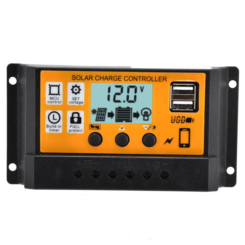 Smart Charge Controller Solar Panel Dual USB