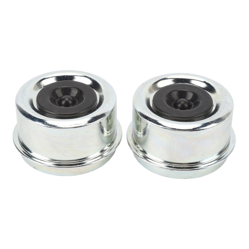 2.44In Od Trailer Axle Dust Cap With Rubber Plugs 8320539817590