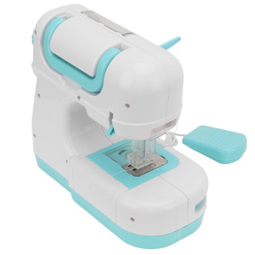 Sewing Machine Toy Blue Portable Mini Simulation 2