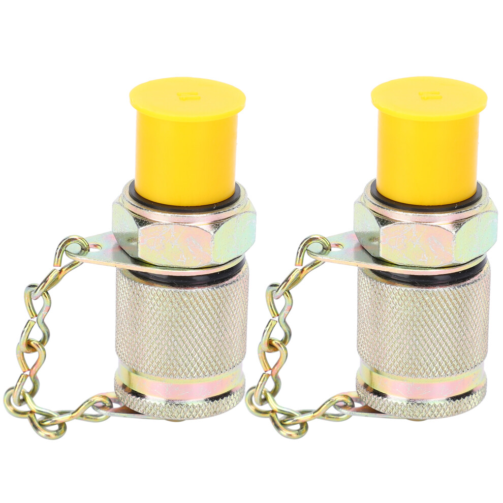 2Pcs Hydraulic Test Adapter High Pressure Hose