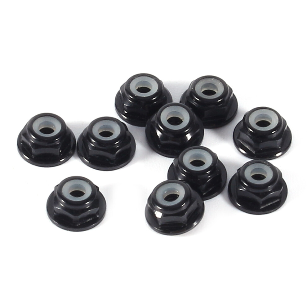 10Pcs M2 Nylon Insert Selflock Aluminum Nuts Hex 8320539817460