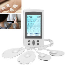 MultiFunctional TENS Physiotherapy Machine Muscle Stimulator Pain Relief – ABS, 220mAh, 10.5x6cm