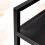 Amazon Amazon Basics 3-Tier Metal Rolling Cart, Black 4