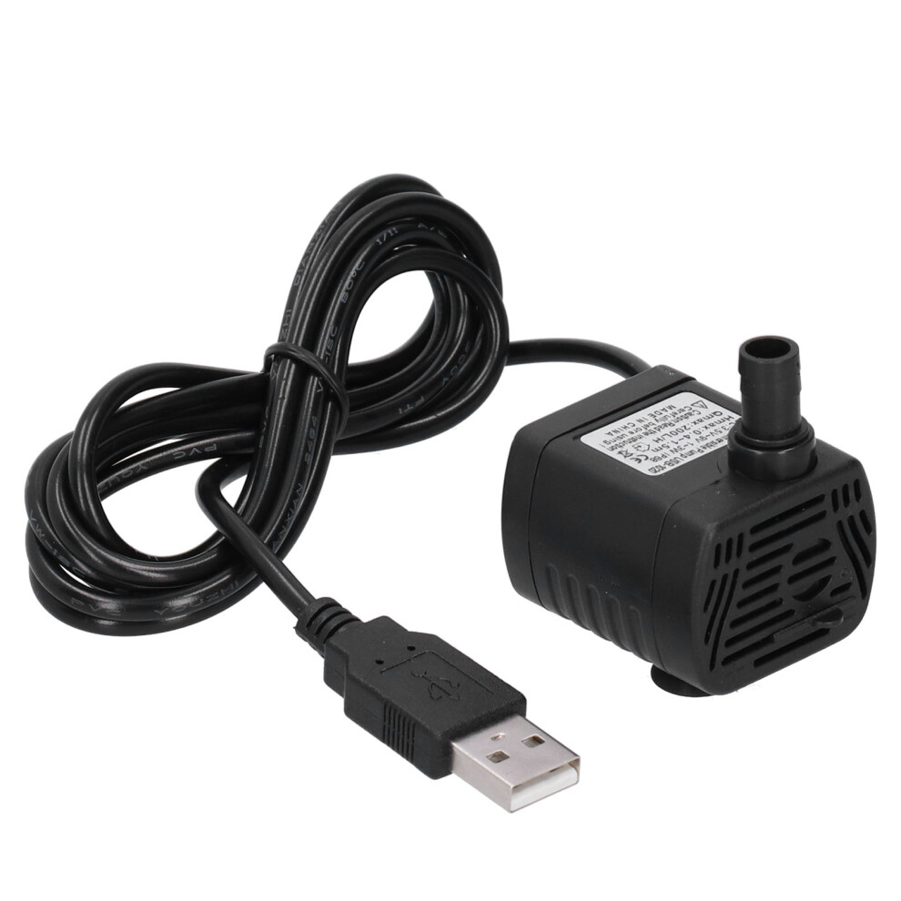 USB Water Pump Mini Submersible Low Noise 3.5‑9V