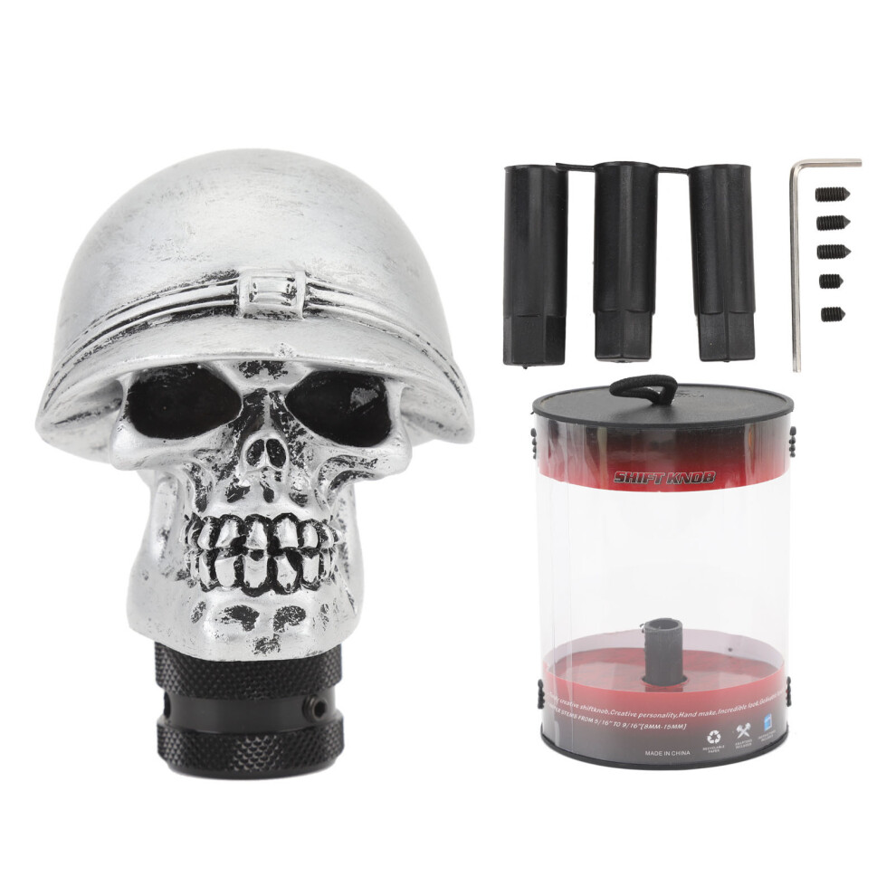 Skull Head Gear Shift Knobs Resin Shifter Handle 8320539819136