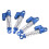 Front Rear Shock Absorbers Simulated All Aluminum 5