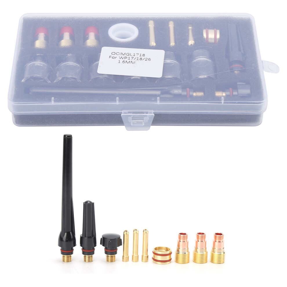 Welding Torch Accessories Kit Welder Glass Brass
