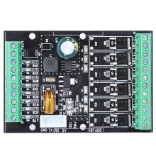 Tragbare PLC-Steuerplatine 12V 10-Kanal Relais Automatisierungszubehör