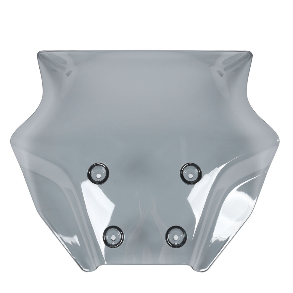 Motorcycle Windshield Enhanced Aerodynamics Noise Gray 8320539820545