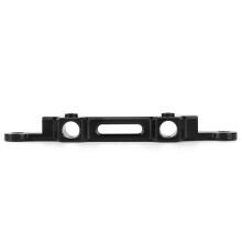 Aluminiumlegierung Heckstoßstange für 1/10 RC Axial SCX10 III, Schwarz