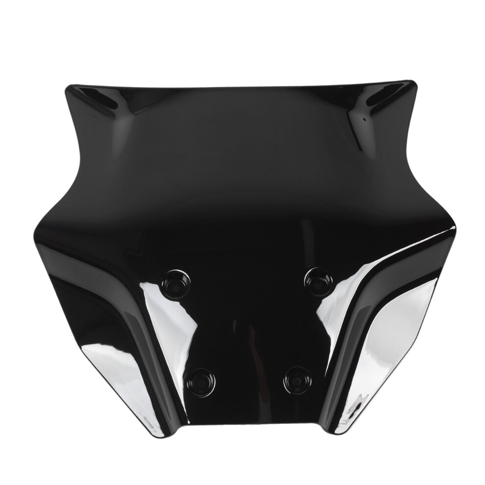 Motorcycle Windshield Enhanced Aerodynamics Noise Black 8320539820590