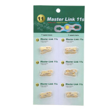 12Pcs Chain Joint Connector Steel Quick Release