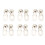 6 Pairs Bike Chain Quick Links Steel Missing Chain 8