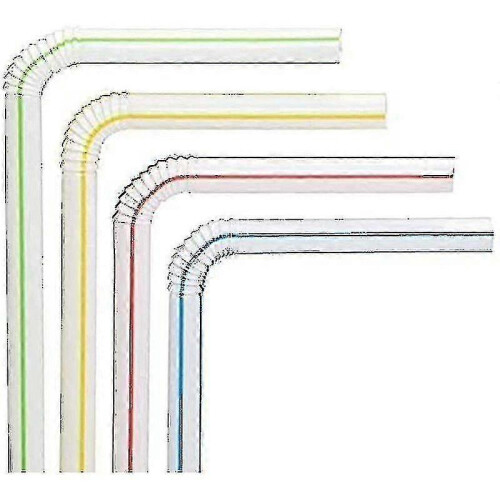 1200pcs Plastic Straws Plastic Drinking Straws-flexible Plastic Straws 2