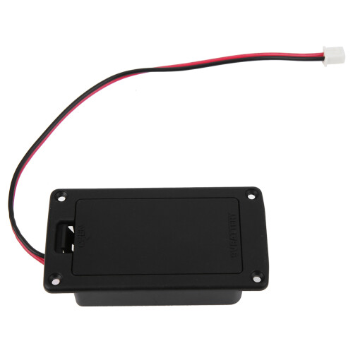 Langlebige Batteriefachabdeckung mit Halter für Gitarre oder Bass 1