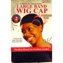 Donna Large Band Wig Cap