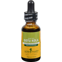 Herb Pharm zertifizierter Bio-Gotu-Kola-Flssigextrakt zur Untersttzung des Bewegungsapparates, 1 Fl Oz