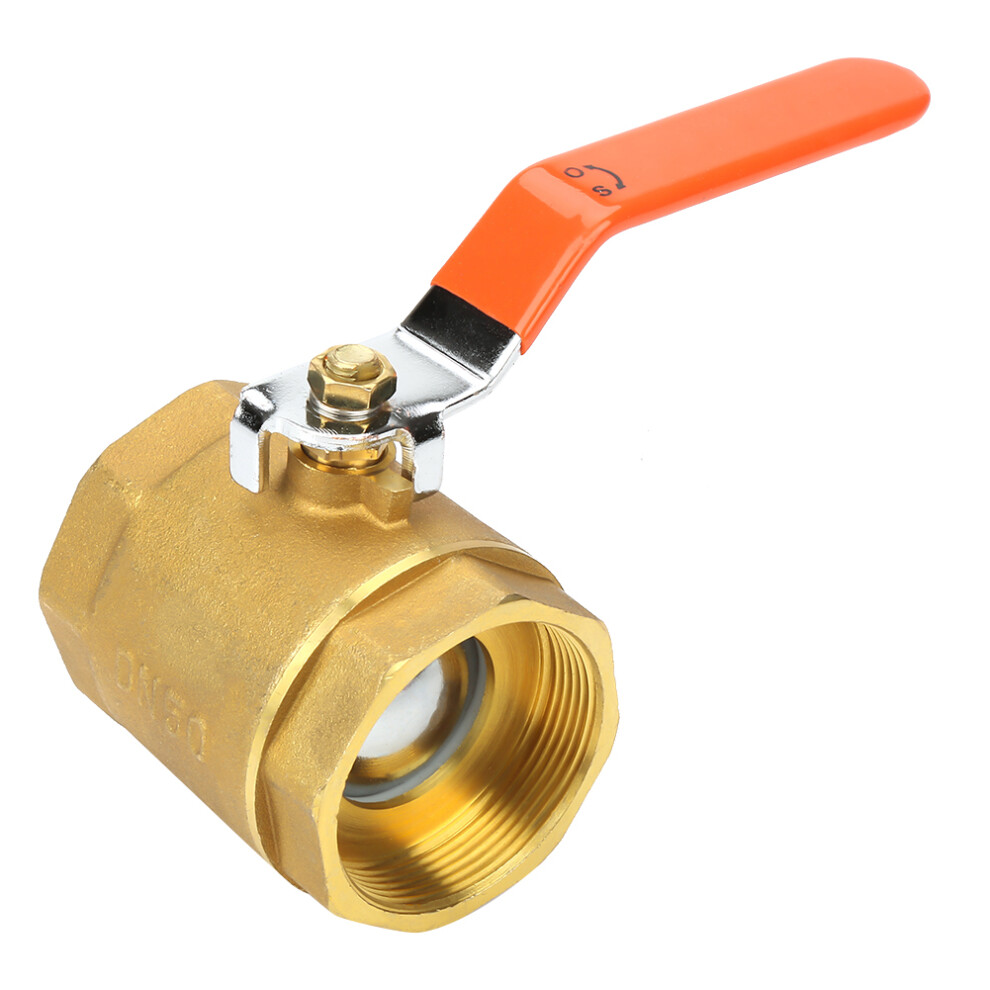 1pc DN50 2"BSP Brass Pipe Ball Valve 1.6MPa for