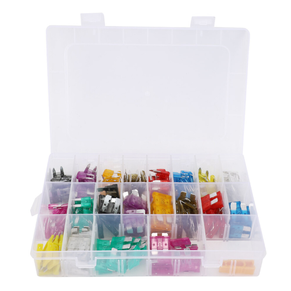 220Pcs Medium Small Car Fuse Kit 2~35A Quick Blow