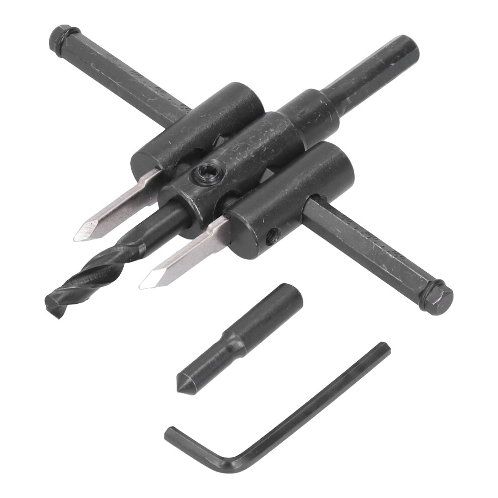 Adjustable Circle Hole Cutter Saw Kit Wood Drill 8320539824109