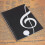 50 Pages Musical Notation Staff Notebook Music Manuscript Writing Paper (Black Note) 3